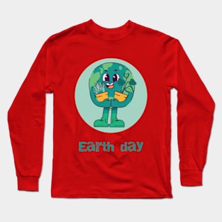 April 22 Earth Day. Long Sleeve T-Shirt